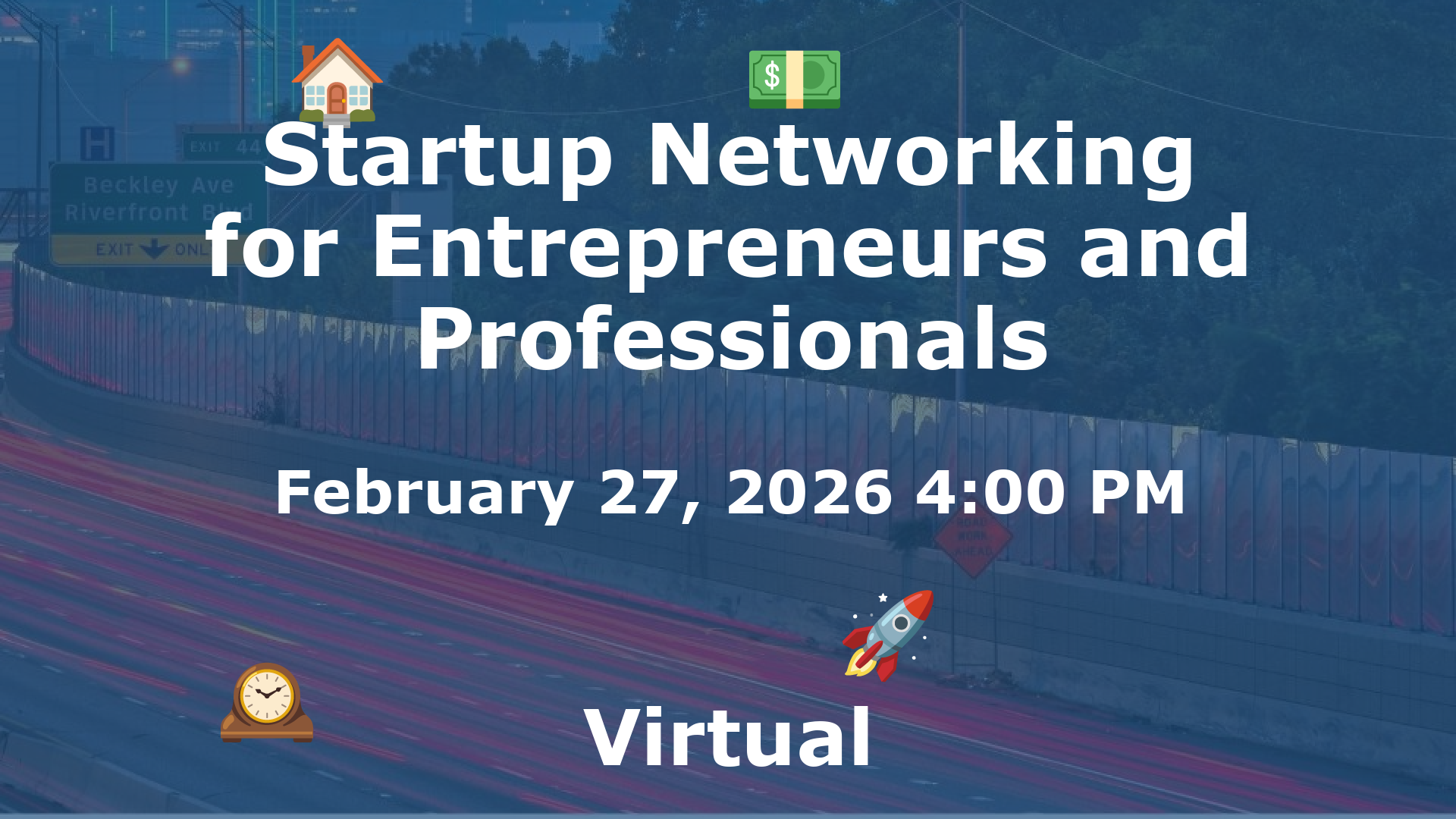 Startup Networking for Entrepreneurs and Professionals event image